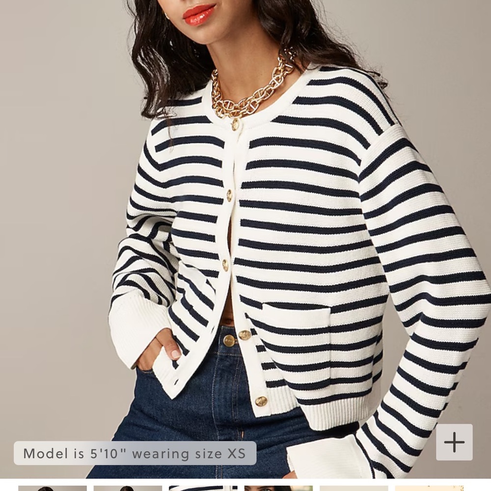 J Crew Emilie Sweater Lady Jacket